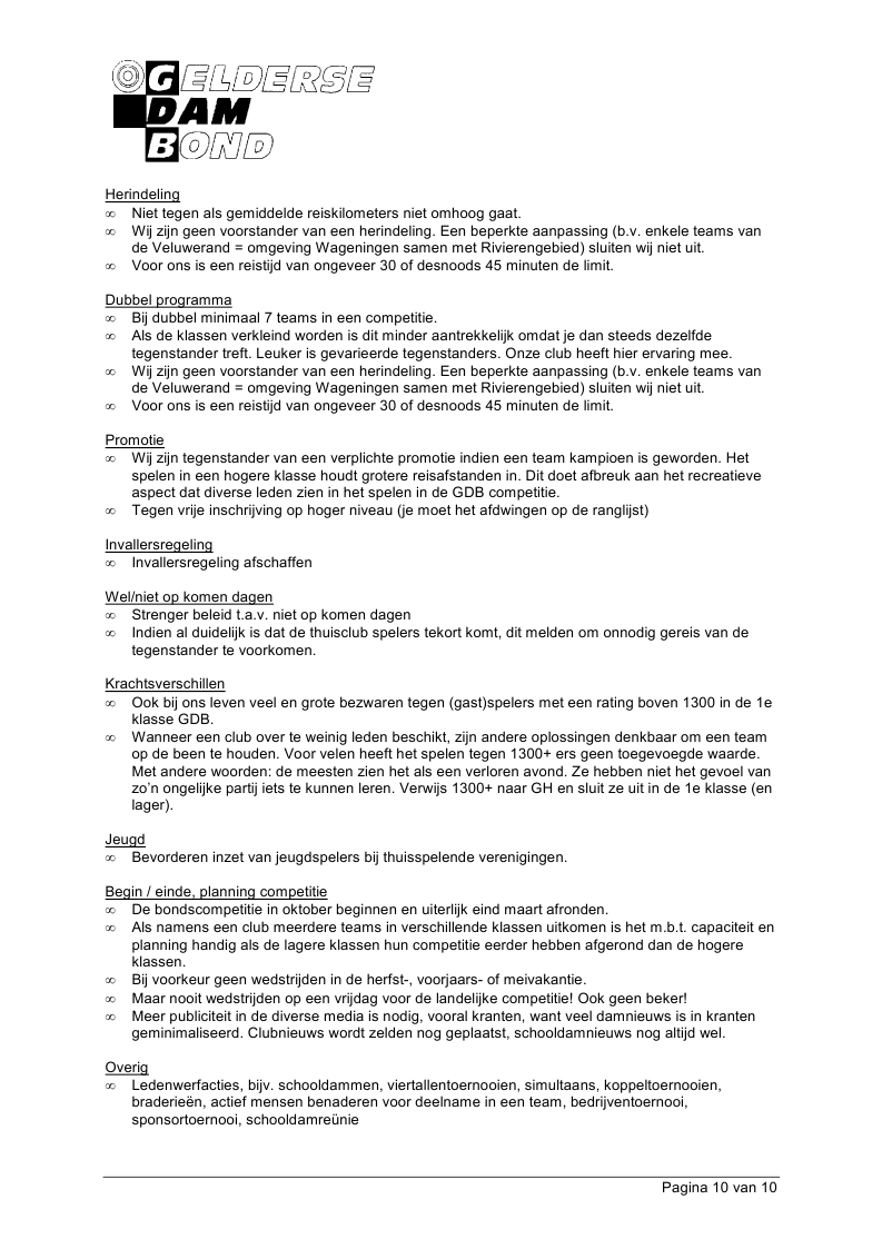 2_Bijlage 06B - Resultaten Enquete GDB Competitie Clubteams Bijlage.pdf (pagina 10)